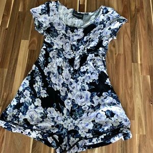 Urban outfitters floral romper XS
